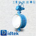 Didtek Butt Welded End Metal Seat Butterfly Valve